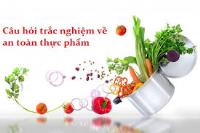 100 câu hỏi kiểm tra An toàn thực phẩm